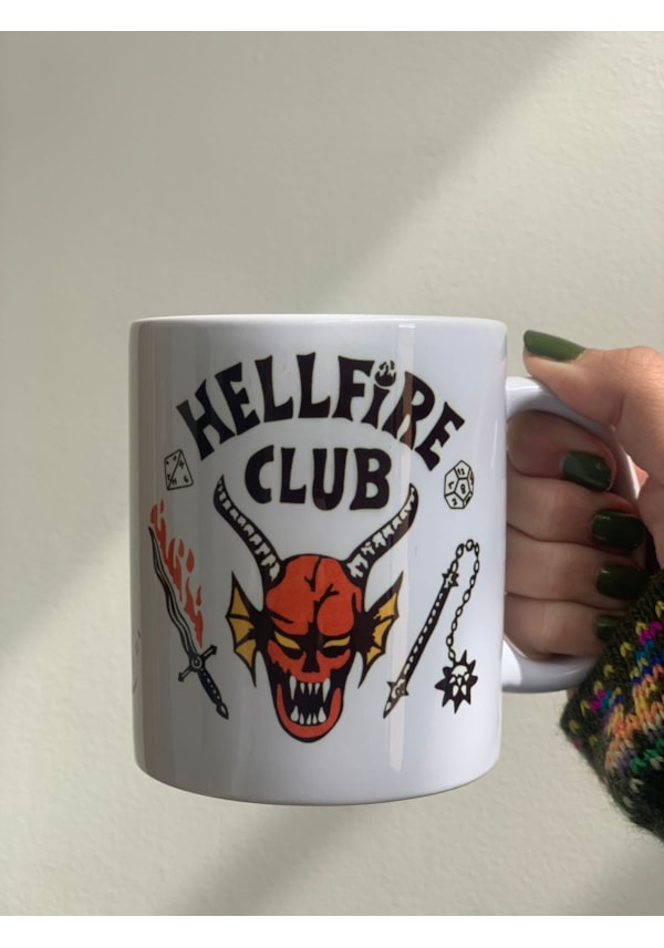 Caneca Hellfire Club - Stranger Things