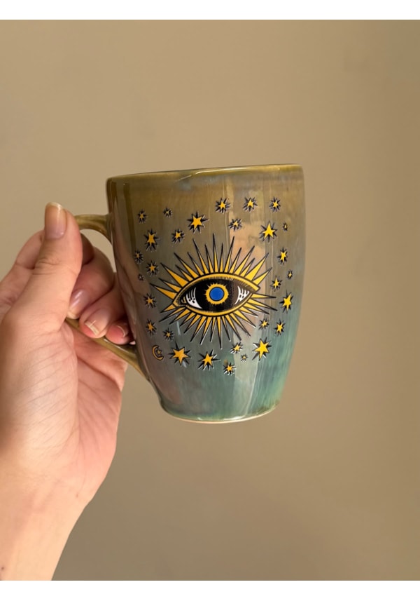 Caneca Jade - Olho - 280ml