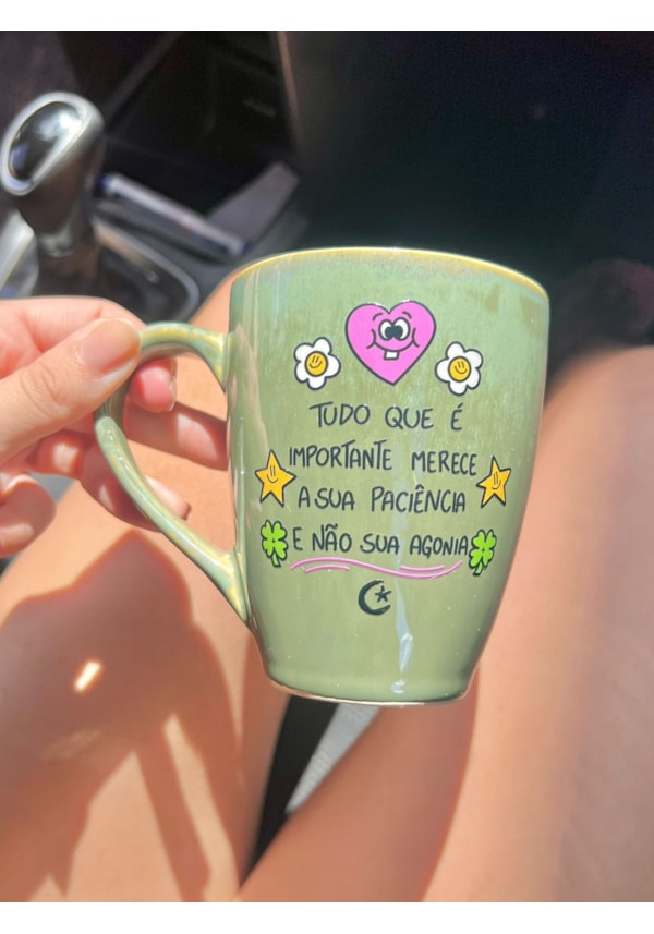 Caneca Jade Paciência - 280ml