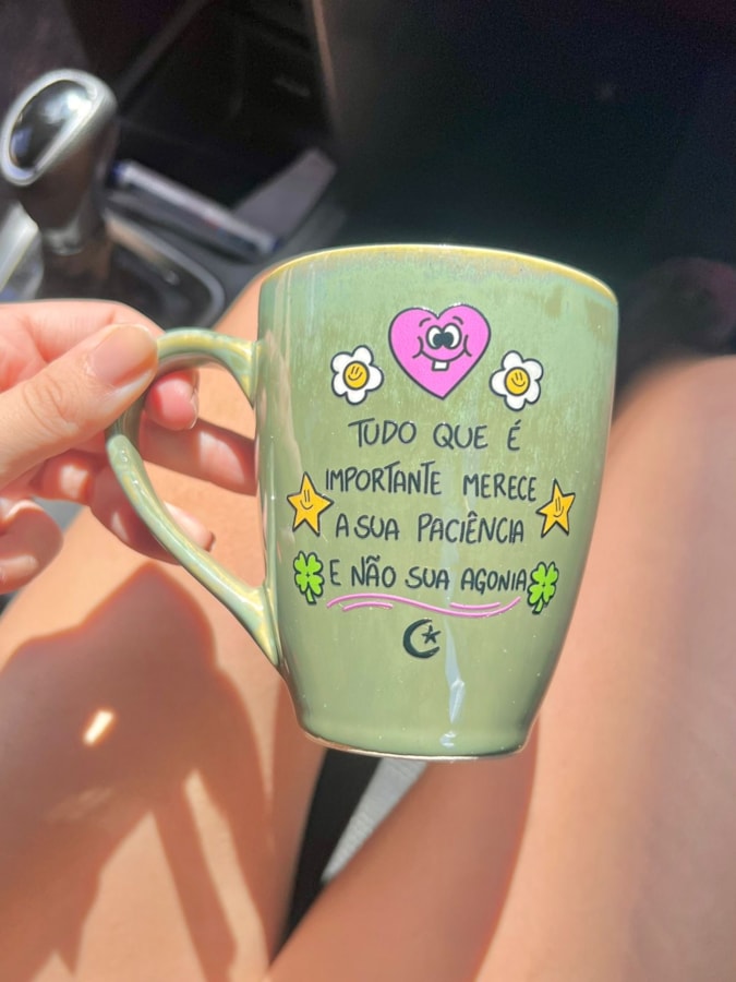 Caneca Jade Paciência - 280ml — imagem 1