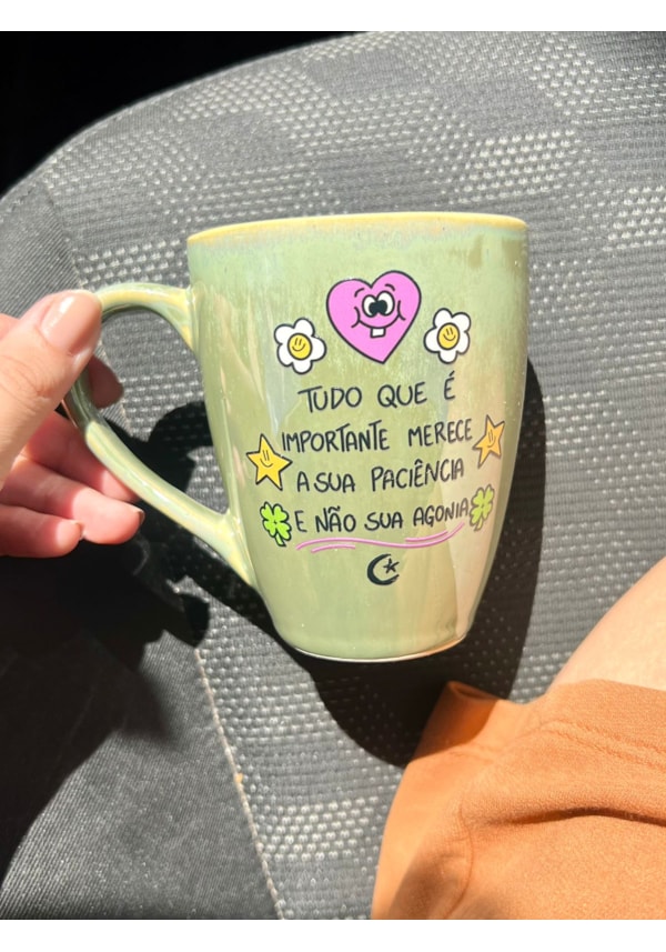 Caneca Jade Paciência - 280ml