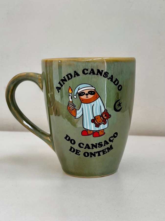 Caneca Jade - Preguiça Cansada - 280ml — imagem 2