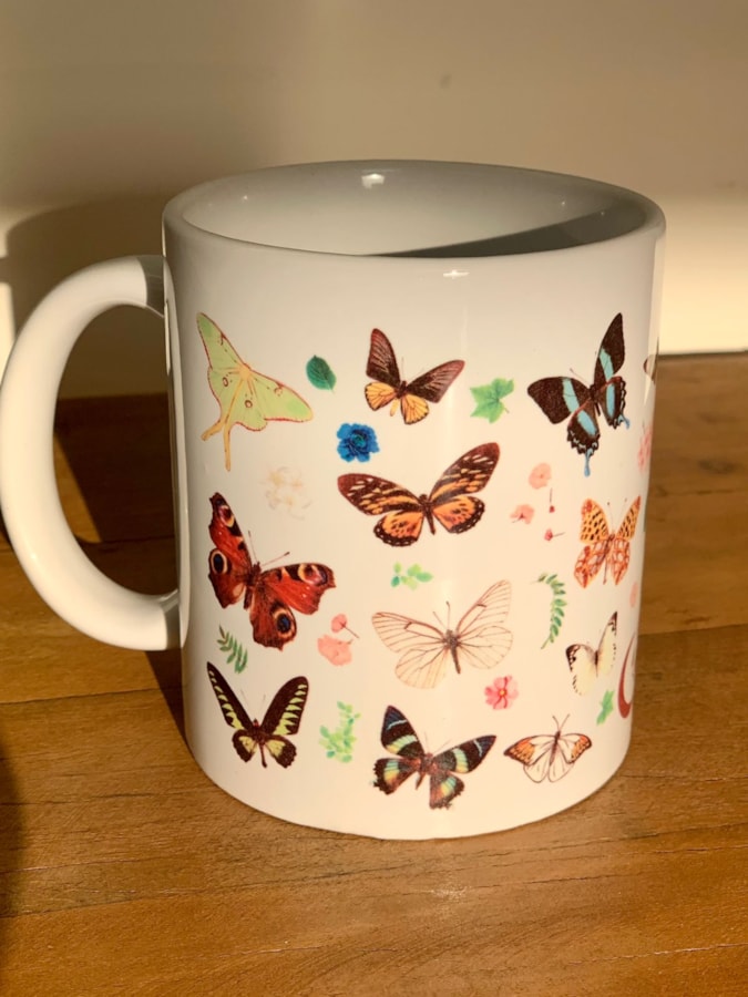 Caneca Lepidoptera — imagem 3