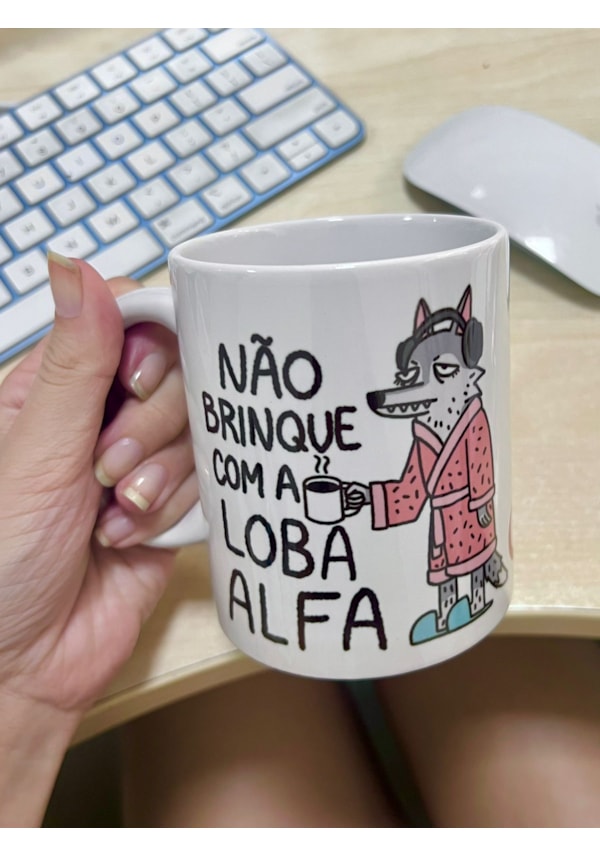 Caneca Loba Alfa - 325ml