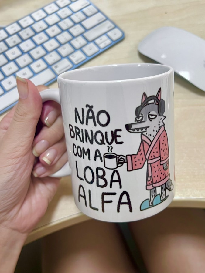 Caneca Loba Alfa - 325ml — imagem 1