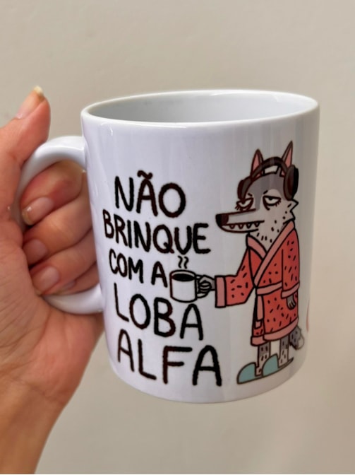 Caneca Loba Alfa - 325ml