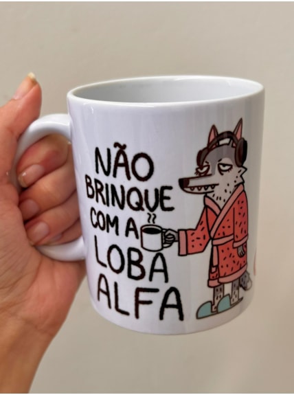 Caneca Loba Alfa - 325ml