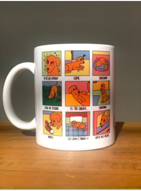 Caneca Mãe de Dog Sabe Brincar