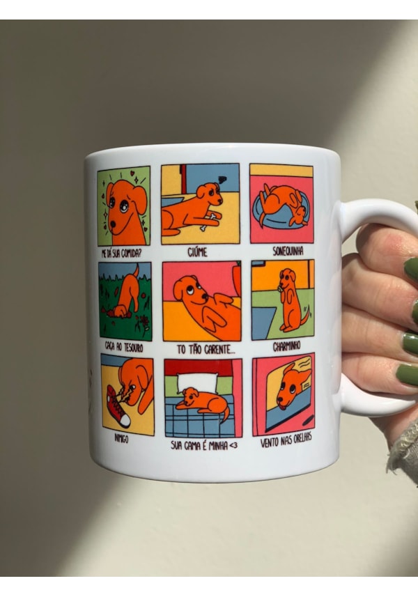 Caneca Mãe de Dog Sabe Brincar