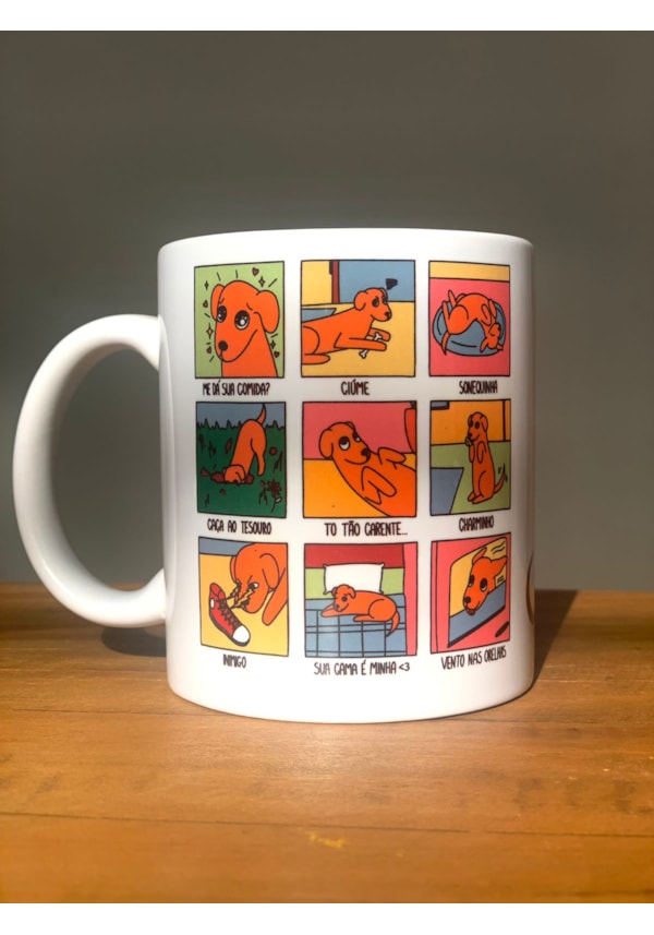 Caneca Mãe de Dog Sabe Brincar