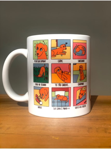 Caneca Mãe de Dog Sabe Brincar