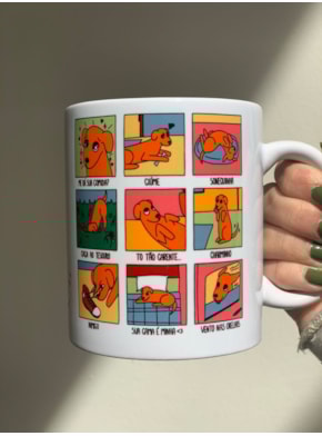 Caneca Mãe de Dog Sabe Brincar