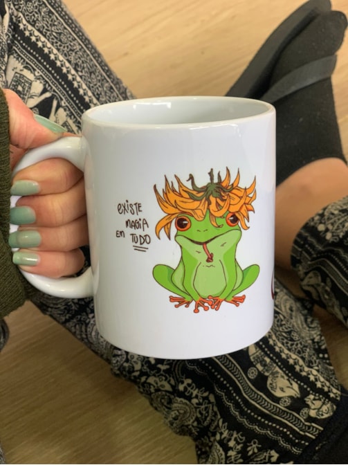 Caneca Magia de Sapo