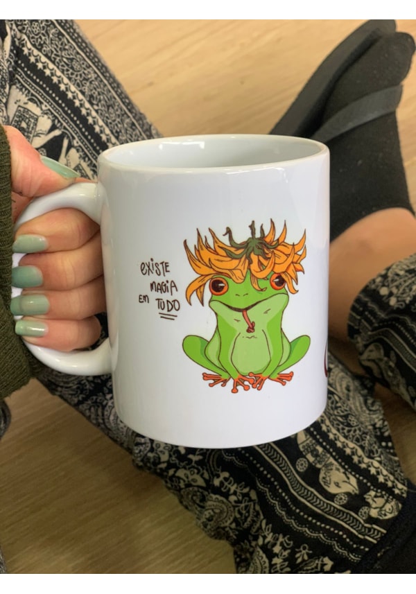 Caneca Magia de Sapo