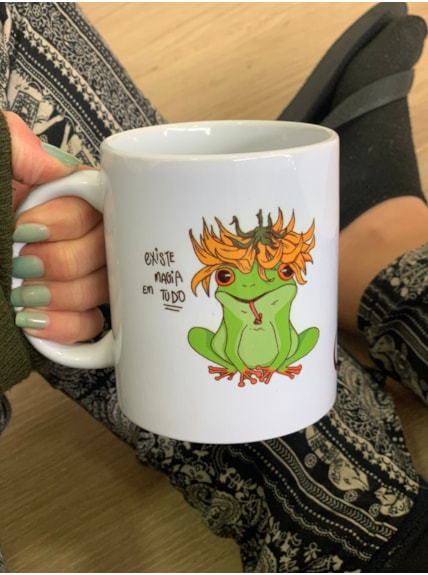 Caneca Magia de Sapo