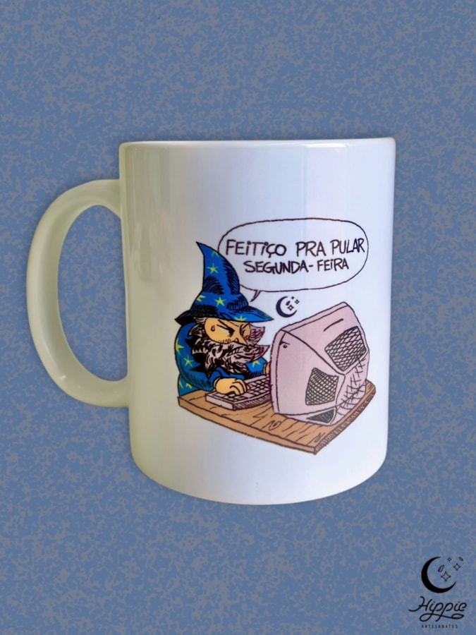 Caneca Mago Feitiço da Segunda Feira — imagem 1