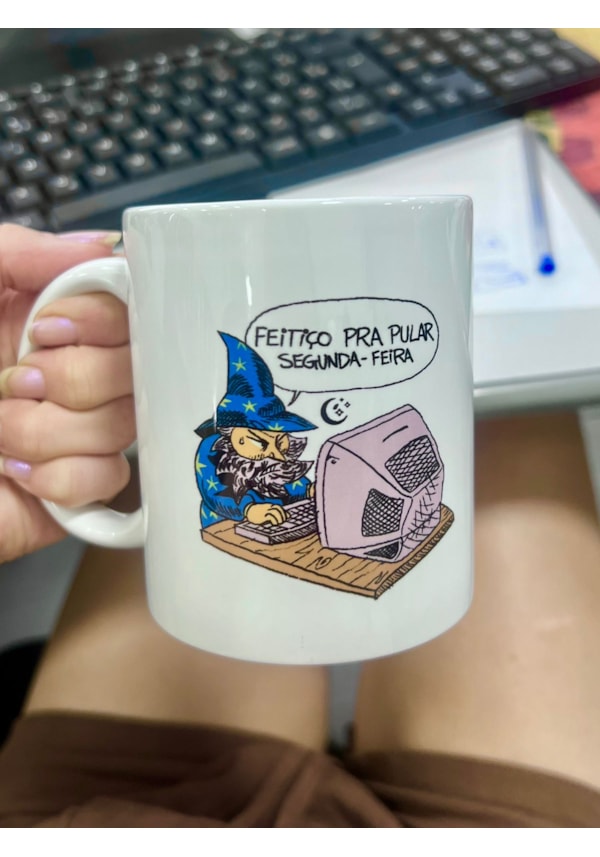 Caneca Mago Feitiço da Segunda Feira