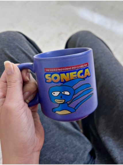Caneca Meia Noite - Clube da Soneca - 235ml