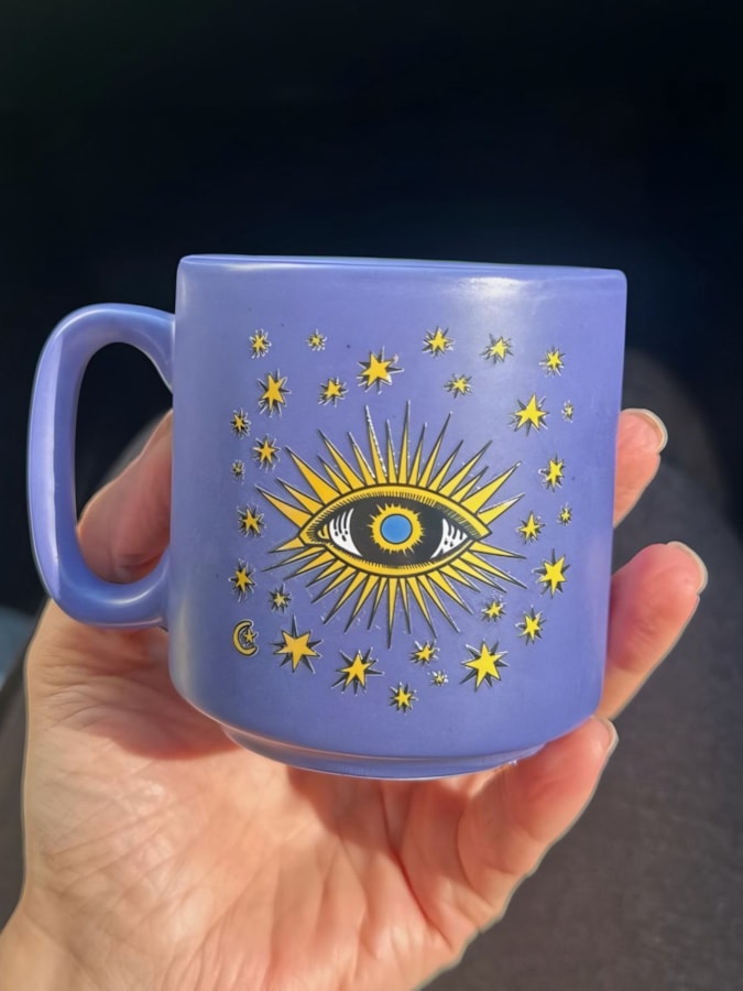 Caneca Meia Noite - Olho - 235ml — imagem 1