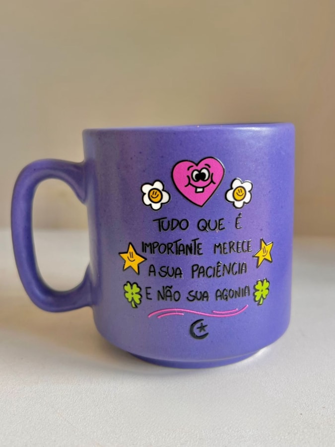 Caneca Meia Noite - Paciência - 235ml — imagem 1