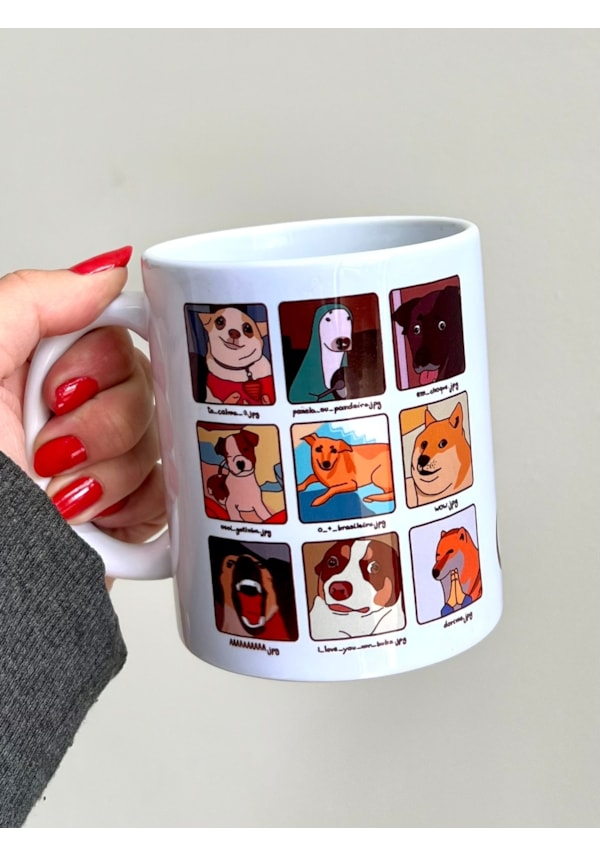 Caneca Memes de Cachorro