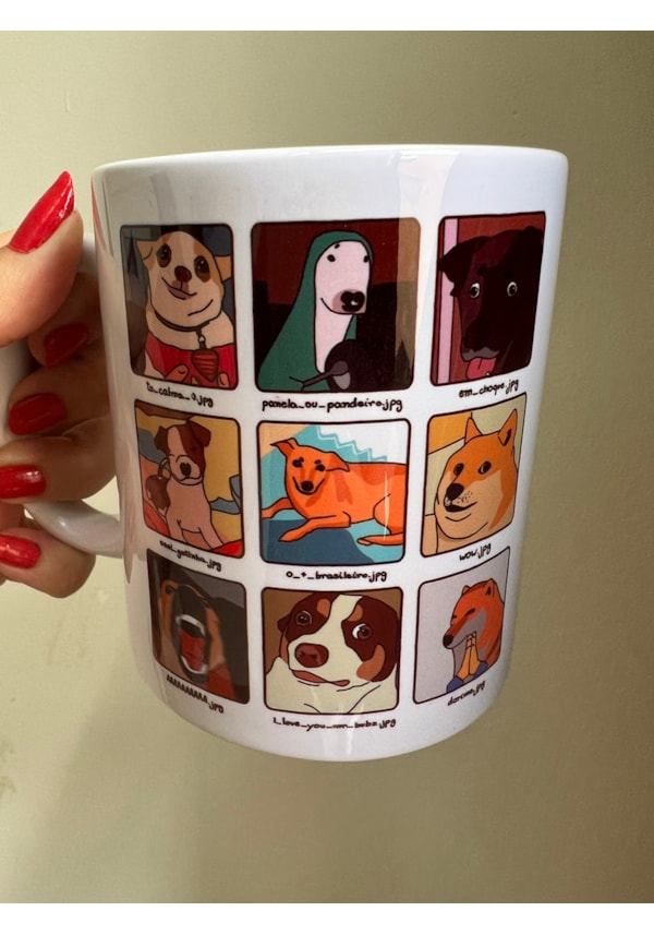 Caneca Memes de Cachorro