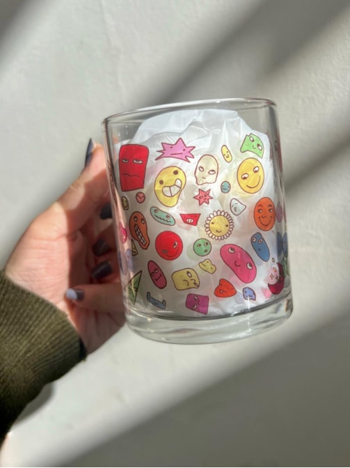 Caneca Mood Smile de Vidro