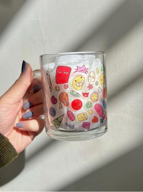 Caneca Mood Smile de Vidro