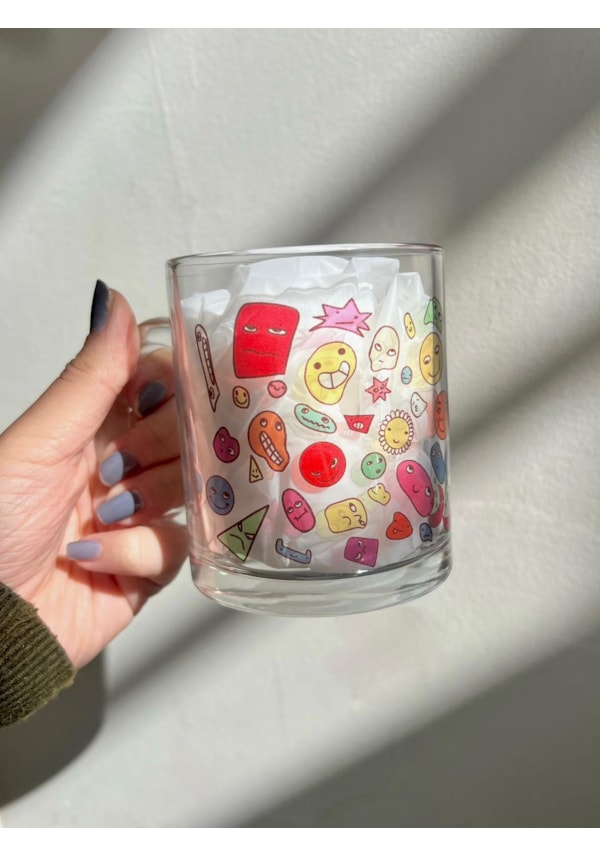Caneca Mood Smile de Vidro