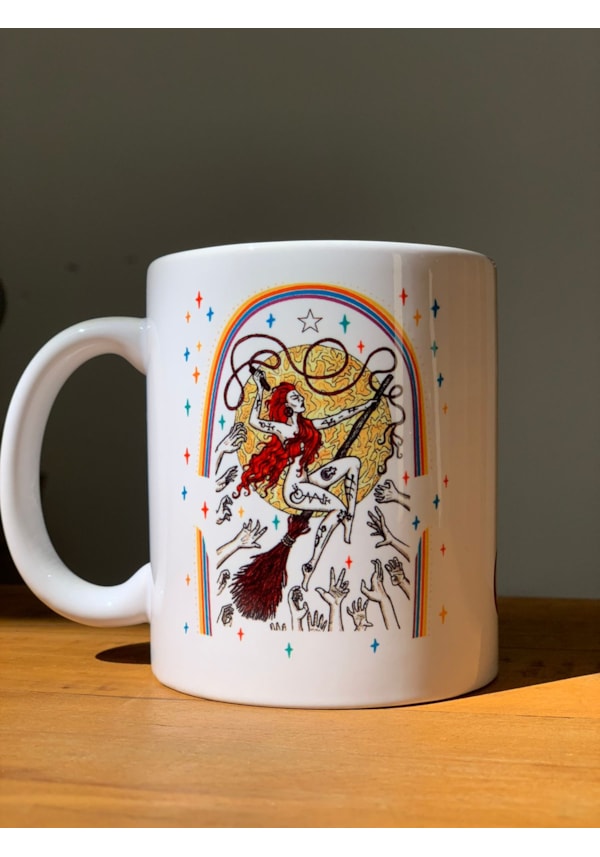 Caneca Mulheres que Voam
