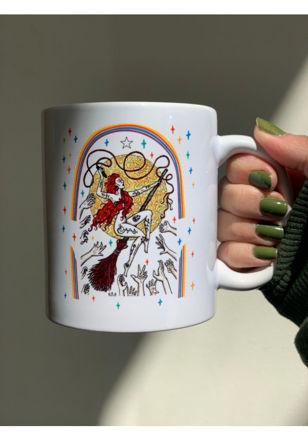 Caneca Mulheres que Voam