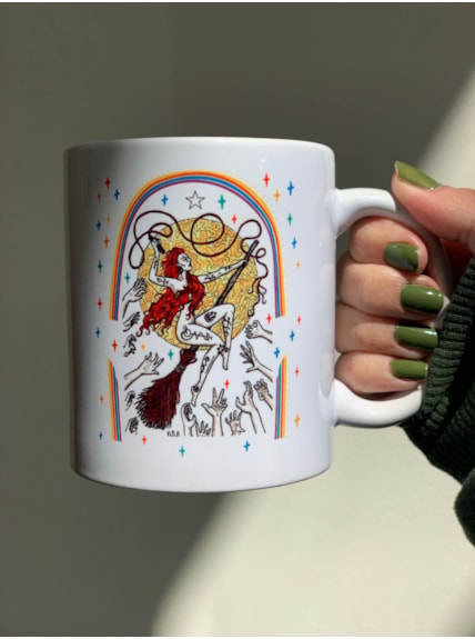 Caneca Mulheres que Voam