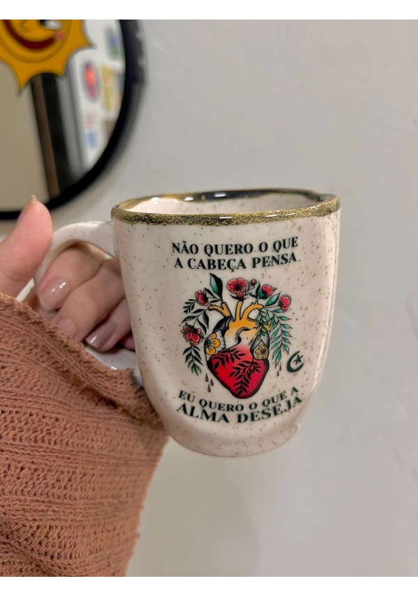 Caneca Névoa - Alma deseja - 260ml