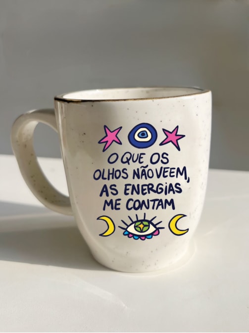 Caneca Névoa - As Energias me Contam - 260ml