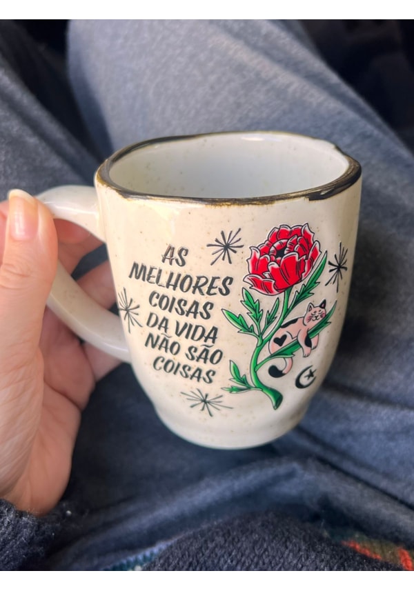 Caneca Névoa - As Melhores Coisas da Vida - 260ml