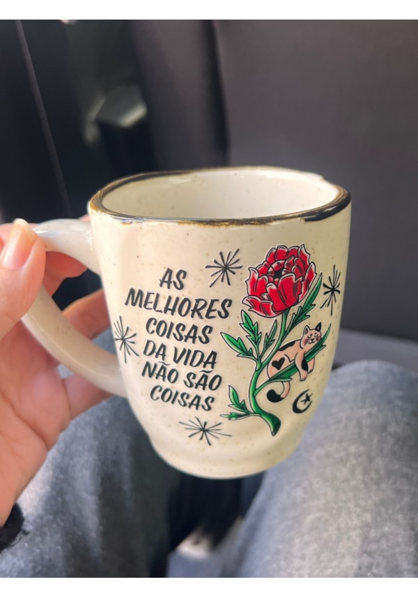 Caneca Névoa - As Melhores Coisas da Vida - 260ml
