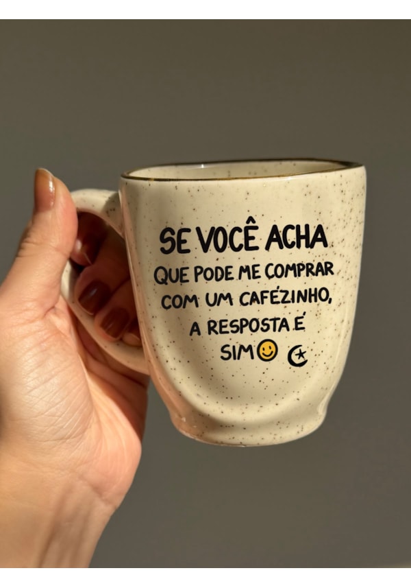 Caneca Névoa - Cafezinho - 260ml