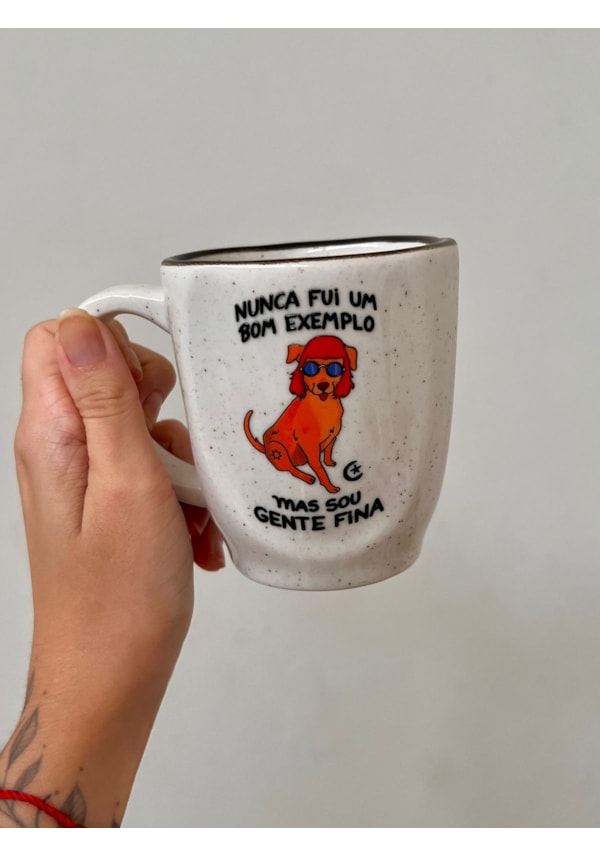 Caneca Névoa - Caramelo Gente Fina - 260ml