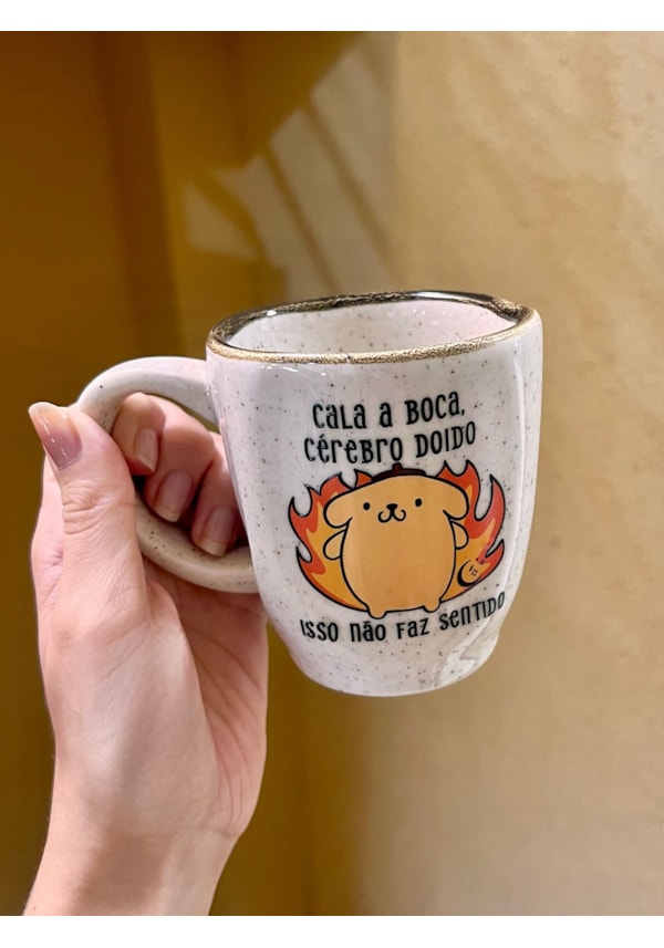 Caneca Névoa - Cérebro Doido - 260ml