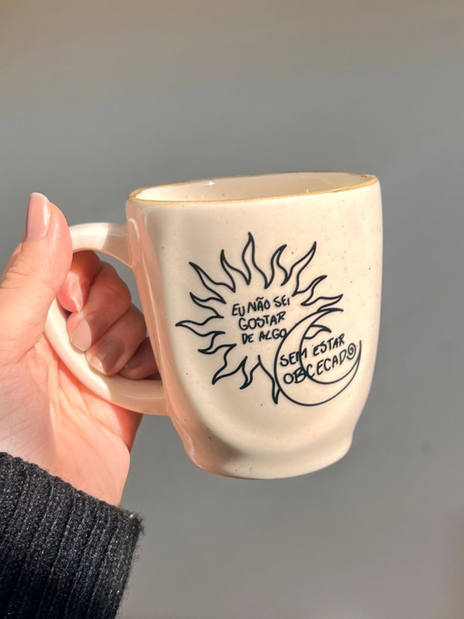 Caneca Névoa - Eu não sei gostar de algo - 260ml — imagem 1