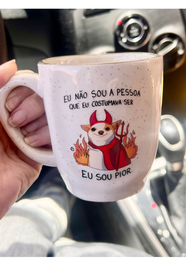 Caneca Névoa - Eu Sou Pior - 260ml