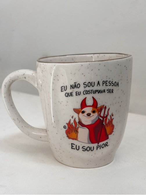 Caneca Névoa - Eu Sou Pior - 260ml