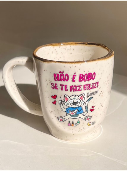 Caneca Névoa - Gato Não é bobo - 260ml