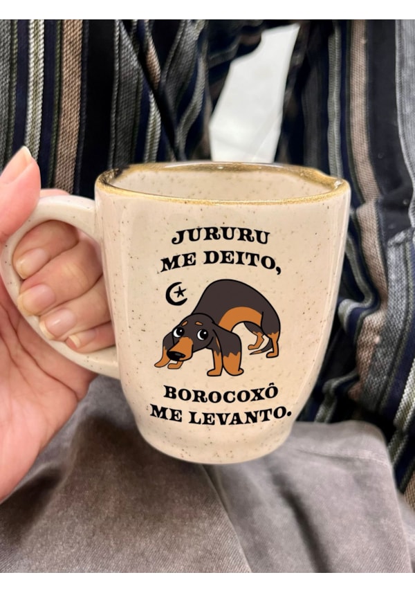 Caneca Névoa - Jururu me deito - 260ml