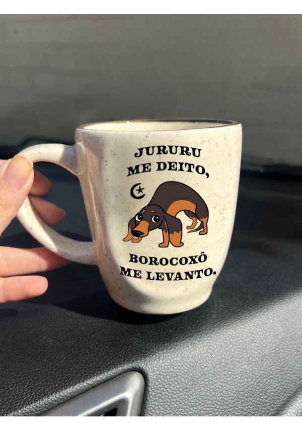 Caneca Névoa - Jururu me deito - 260ml