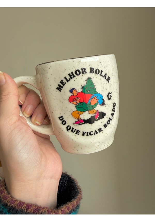 Caneca Névoa - Melhor Bolar do que ficar bolado - 260ml