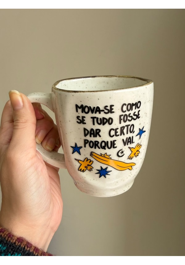 Caneca Névoa - Mova-se estrelas - 260ml