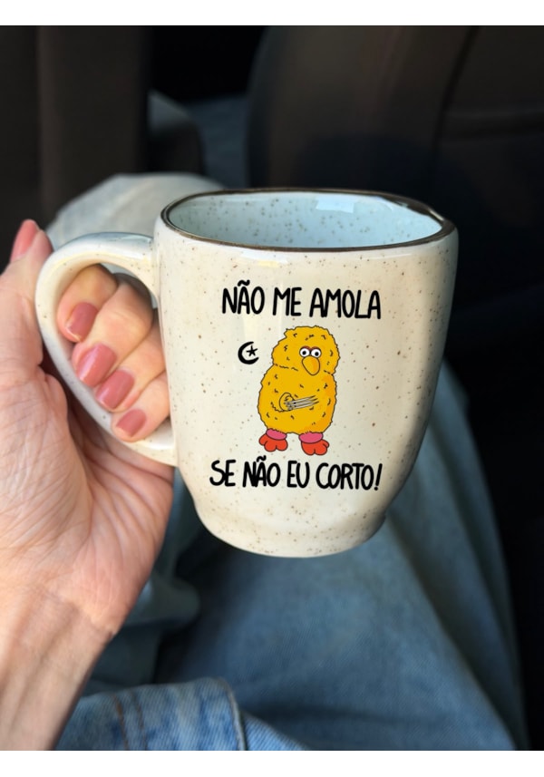 Caneca Névoa - Não me amola se não eu corto - 260ml