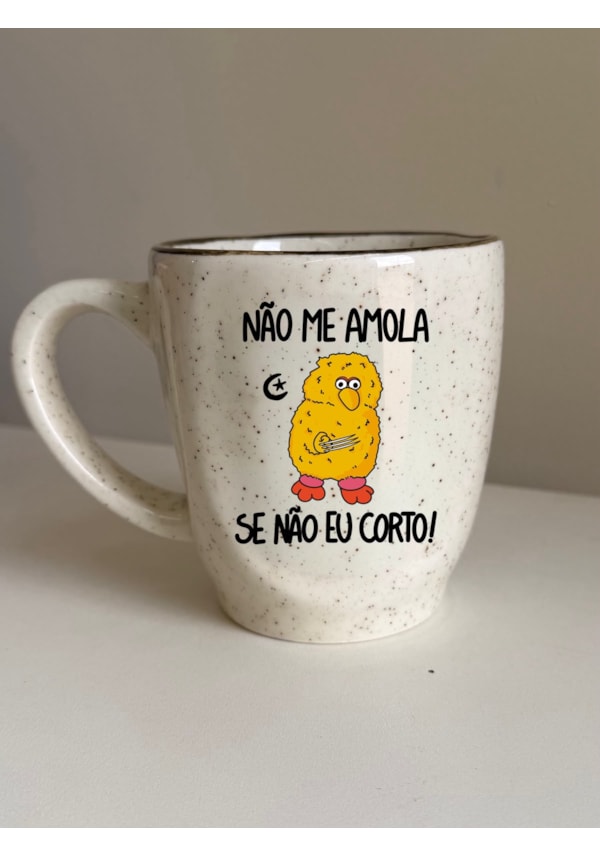 Caneca Névoa - Não me amola se não eu corto - 260ml