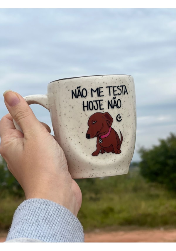 Caneca Névoa - Não me testa - 260ml